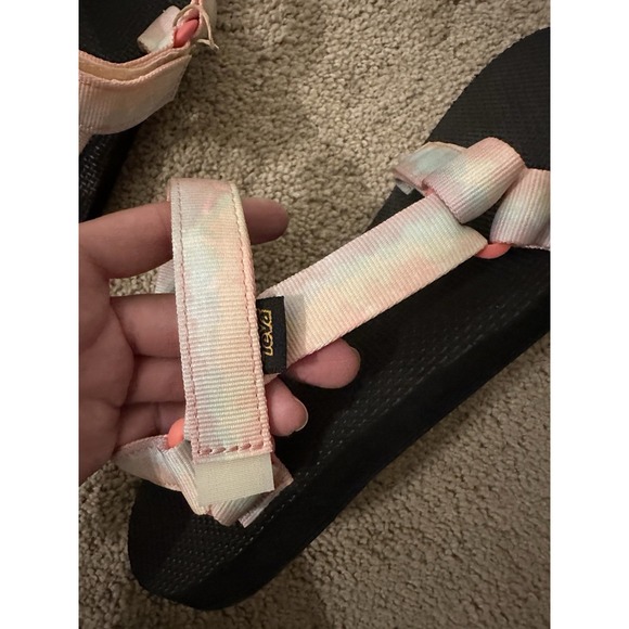 TEVA Women's Tie Dye Sandals; Size‎ 10 - Picture 4 of 6